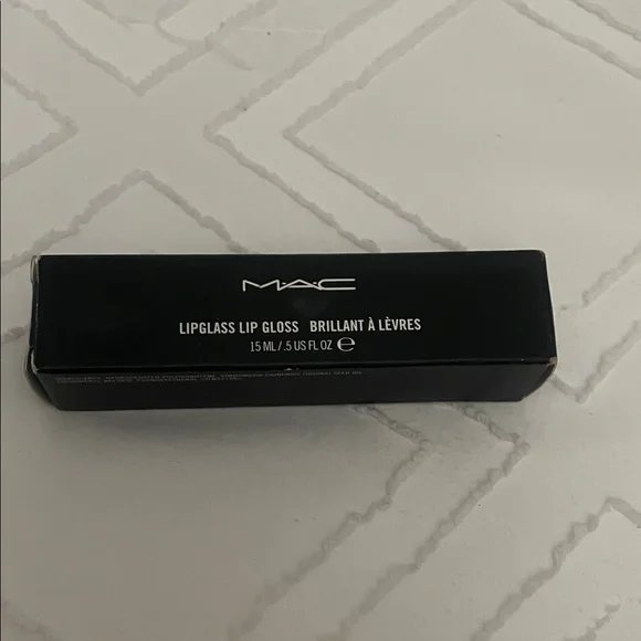 MAC Cosmetics NIB Lipglass Lip Gloss - Clear Lip Gloss - Picture 2 of 2